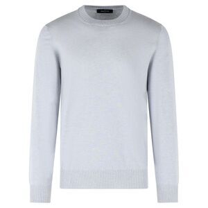 Gran Sasso Light Blue Cotton And Cashmere Sweater Men
